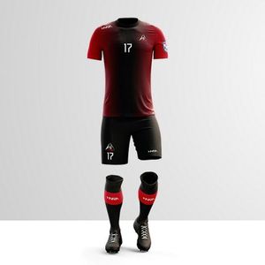 T-shirt de football noir pour hommes personnalisé OEM Vintage Cropped Jersey Boxy Graphic Heavyweight 100% Cotton Woven Distressed - Product Image 6