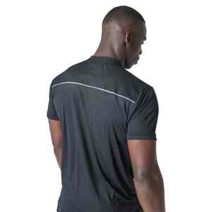 Custom Polyester Spandex Lightweight Slim Fit Raglan Sleeve <b>Muscle</b> Dry Training Tops Running Gym Compression <b>T</b> <b>Shirt</b> for <b>Men</b> - Product Image 5