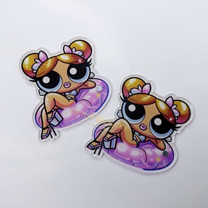 Tuiles magnétiques en acrylique durable de qualité supérieure, style Kawaii Gothique Cartoon, pour pinces à extensions de cils, personnalisables et multifonctionnelles - Product Image 6