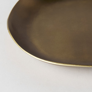 Custom Logo Aluminium Metal Oval Shape Serving Tray For Home And <b>Kitchen</b> <b>Decor</b> in Best Price - Product Image 4
