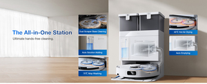 ECOVACS DEEBOT T30C 20000Pa Suction LDS Navigation AI Obstacle Avoidance All-In-One Base Station Self-Cleaning Sweeping <b>Mopping</b> - Product Image 3