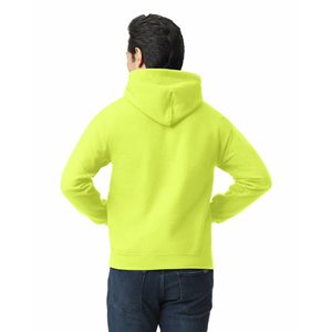 Sweat à capuche en polaire épaisse 420gsm pour hommes Logo personnalisé brodé 100% coton surdimensionné poids lourd pour l'hiver - Product Image 6