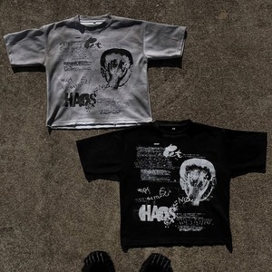 เสื้อวิ่งออกกำลังกายผู้ชายทรงโอเวอร์ไซส์ น้ำหนัก 350 กรัม ระบายอากาศได้ดี แห้งเร็ว คุณภาพสูง รับผลิตตามสั่ง พร้อมสกรีนโลโก้ด้านหน้า - Product Image 1