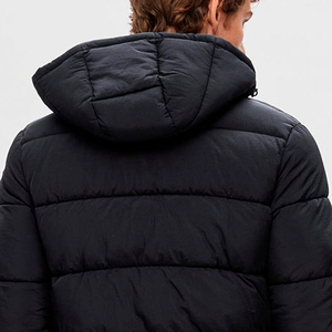 Chaqueta acolchada de manga larga de gran venta 2024 a la venta/servicio OEM diseño personalizado chaqueta acolchada de talla grande para hombre - Product Image 4