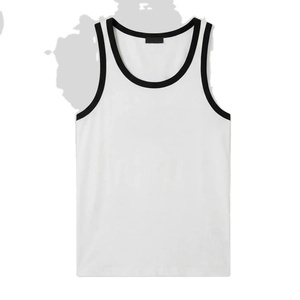 Gym Training Comfortable Sportswear Tank Top Wholesale High Quality Activewear Yoga <b>Singlet</b> Anti-Shrink Knitted Ribbed Fabric - Product Image 2