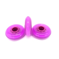 Roues de patins à roulettes de hockey en ligne en gros 68mm 72mm 76mm 80mm Roues de hockey roses