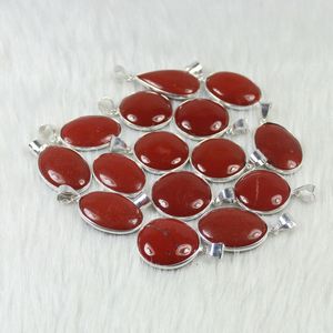 Increíble Colgante de Jaspe Rojo para la Fabricación de Joyería de Plata, Suministro al por Mayor, Colgante con Engaste de Bisel - Product Image 2