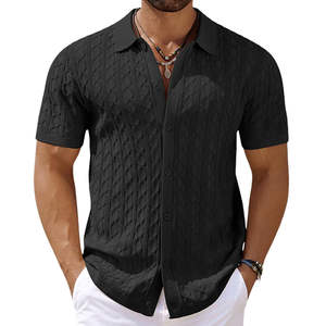 Polo pour homme de qualité supérieure, confortable, à séchage rapide, nouveau design, manches courtes, motif uni, teinture unie, vente en ligne - Product Image 4