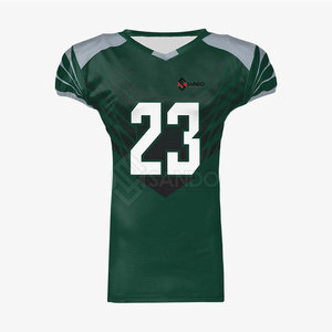 Camiseta de fútbol americano de manga corta para hombre, directo de fábrica, nuevo estilo, ropa deportiva transpirable para el verano - Product Image 1
