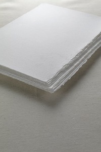 กระดาษ150gsm คอตตอนงานแฮนด์เมด A3แผ่นกระดาษบริสุทธิ์สีขาวตกแต่งสไตล์ศิลปินนางฟ้าความรักยูวีสำหรับงานฝีมือกระดาษ - Product Image 4