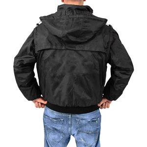 Chaqueta de Invierno para Guardias de Seguridad, Diseño Moderno, Color Negro, Chaqueta Bomber de Alta Calidad para Hombre, Venta al Por Mayor - Product Image 4