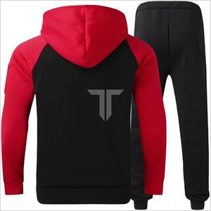 Nouvelle Collection – Ensemble Sportif Unisexe Tendance Automne : Sweat à Capuche Imprimé en Polaire à Manches Longues et Pantalon de Survêtement (2 Pièces) - Product Image 2
