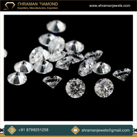 Moissanite suelto 1mm-4mm Diamante redondo/VVS Diamante de corte excelente para la fabricación de joyas