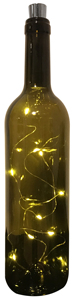 1m. Filo luminoso bianco caldo con tappo per bottiglia (F-Bright 00238) (Blister) - Product Image 1