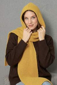 ผ้าพันคอไหมพรมเนื้อนุ่มสำหรับผู้หญิง ให้ความอบอุ่น มีสไตล์ และสวมใส่สบาย ดีไซน์ทันสมัย เหมาะสำหรับฤดูใบไม้ร่วงและฤดูหนาว รับผลิตแบบ ODM OEM - Product Image 4