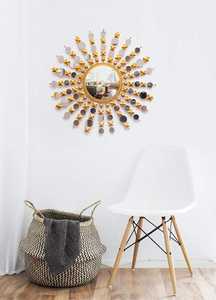 Espejo de pared decorativo moderno de alta calidad, resistente a la oxidación y a la intemperie, ideal para baño y sala de estar. - Product Image 4