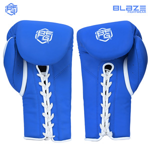 Gants de boxe en cuir à lacets professionnels, séchage rapide, évacuation de l'humidité, personnalisables, conçus pour l'entraînement en extérieur, conçus pour le sparring - Product Image 3