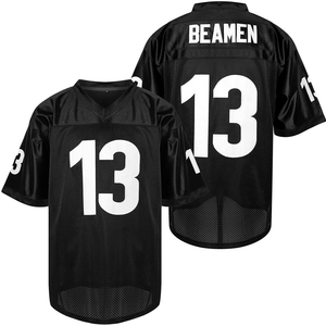 Personalizado 32 equipos de fútbol americano Jerseys Willie Beamen #13 Jamie Foxx película hombres cosido camiseta de fútbol - Product Image 1