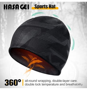 Customized Logo Design Men's Jacquard <b>Beanie</b> Cap-Fully Customized Breathable <b>Waterproof</b> Adjustable Casual Winter <b>Beanie</b> Outdoor - Product Image 2