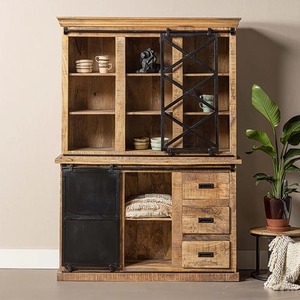 Mangohouten Milan Ensembles de salle à manger Buffetkast 140 cm - Product Image 4