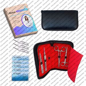 Best Manual Stainless Steel Suture Kit for Medical Nursing Students Surgical Knot Training Set <b>Silicone</b> <b>Pad</b> CE Certified A+ - Product Image 3