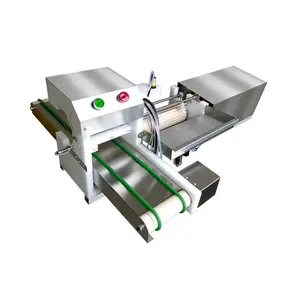 Best Verkopende Inktviskoord Draagt Machine Vis En Garnalen Peeling Spiesmachine Automatische Vlees Kebab Spies Machine