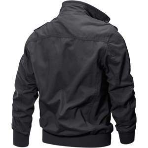 Unisex Custom Fashion Soft Shell Waterproof Breathable Windproof <b>Stand</b> Collar Windbreaker Jacket with Zipper Closure for Winter - Product Image 2