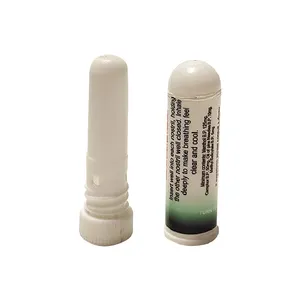 Inhalateurs nasaux menthol menthe, prix d'usine bon marché, 2 douzaines/boîte
