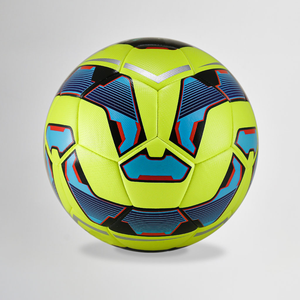 32 Panels Hybrid Neon Yellow Competition and <b>Training</b> <b>Football</b> Size 4 Lightweight with Texture Surface - Product Image 1