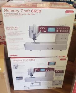 Machine à coudre et à quilter Memory Craft 6650 neuve - Product Image 1