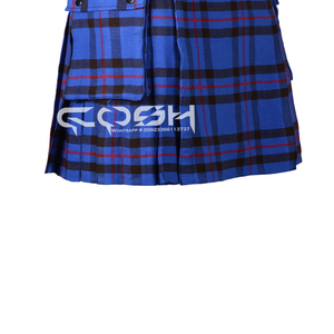 COSH KILTS Kilt Highland Tartan de haute qualité Utilitaire écossais Kilt bleu Vendeurs Instruments de musique et accessoires - Product Image 5