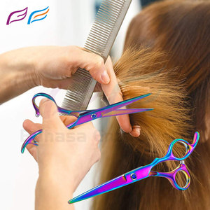 Ciseaux professionnels pour la retouche des cheveux, ciseaux de coupe lisse et de dégradé, ciseaux de dégradé grand volume, fournisseur OEM ODM - Product Image 5