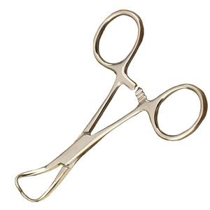 Forceps hémostatiques HERMANN MEDITECH HM-HF-109, pince chirurgicale de serrage, pince à serviette manuelle en acier inoxydable, instrument de maintien - Product Image 2