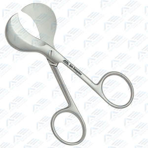 Ciseaux pour cordon ombilical vétérinaire de 4 pouces, qualité supérieure, en acier inoxydable, avec pointes arrondies pour des soins aux animaux en toute sécurité - Product Image 3