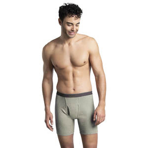 Hot Oem Service Hombres Boxers Shorts Deportes Breve Ropa interior Estilo teñido liso Transpirable y cómodo Hombres Boxer para la venta - Product Image 6