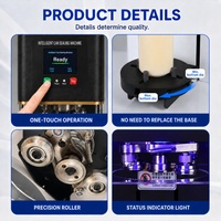 Machine de scellage automatique haute fréquence pour emballages en cartons et boîtes en plastique PET, 20-30 pièces/min, composants essentiels : engrenage/moteur