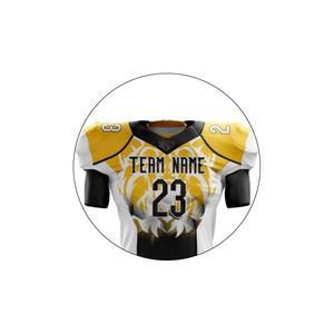 Uniformes de football américain personnalisés de haute qualité, nouvelle arrivée, respirants, grandes tailles, meilleur fabricant d'uniformes de football américain - Product Image 2