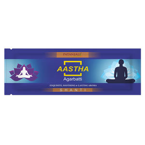 Patanjali Aastha Agarbatti Shanti - 25 Gm - Product Image 1