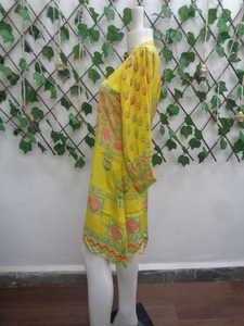 High Quality <b>Women's</b> Vibrant Viscose Crepe Kurti with Digital Print for Casual Wear Available at Best Price - Product Image 3