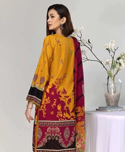 Vestido de estilo indio y paquistaní, traje elegante de manga larga, 3 piezas - Product Image 3