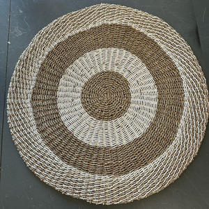 Alfombra de algas marinas naturales Alfombra redonda de piso de rafia para sala de estar Dormitorio Producido por Eco Farmie Export Co LTD en Vietnam - Product Image 6