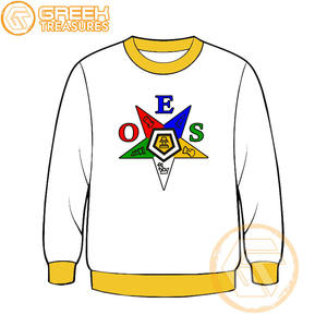 Commande personnalisée de l'étoile de l'Est sweat-shirt brodé en molleton de coton pull de haute qualité vêtements grecs OES sweat-shirts - Product Image 4