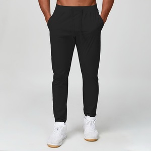 Pantalons de jogging de fitness GAF à la vente chaude, pantalons de jogging élastiques personnalisés pour hommes, pantalons de sport, pantalons décontractés en tricot 100% coton brodés - Product Image 1