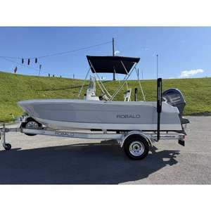 Bateau polyvalent de travail et de divertissement Robalo R160 2025 avec coque en fibre de verre, acier et aluminium pour opérations de patrouille, de remorquage et de vitesse - Product Image 1