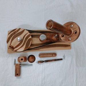 Enrouleur de fils à billes de bois multicolores, 10 pièces, adapté à enroulement de boules de fils, idéal pour l'artisanat des aiguilles et les magasins de fils - Product Image 4