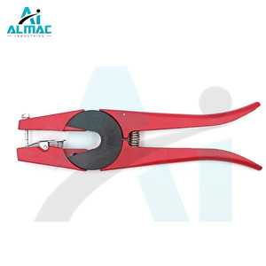 ALMAC-Instrument de chirurgie vétérinaire en métal, applicateur d'étiquettes auriculaires pour porcs, moutons et vaches, avec pince pour bétail - Product Image 5