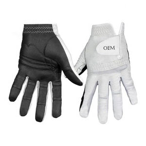 Guantes de golf de cuero genuino para hombre, mano izquierda derecha, suave, transpirable, piel de oveja pura, nuevo estilo, guantes de golf de cuero - Product Image 4