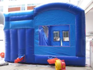 Château gonflable en PVC en forme de dauphin pour la location de fêtes et d'événements - Product Image 3