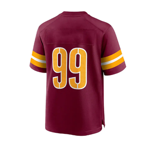 Uniforme de football américain respirant confortable personnalisable unisexe adulte Nylon/cachemire vêtements de sport de haute qualité meilleure vente - Product Image 4