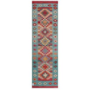 พรมกิลิมแบบมีสายรัด ไมมานา อัฟกานิสถาน ขนาด 284 x 86 ซม. - Product Image 1